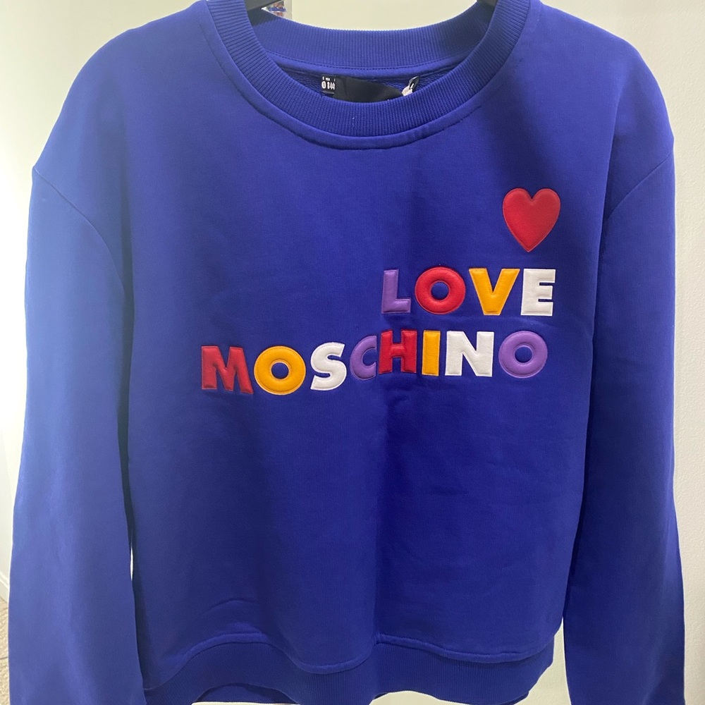Love Moschino Crop Sweatshirt